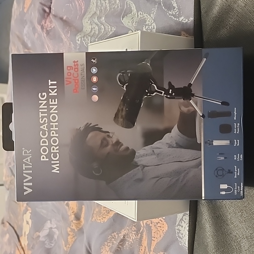 Vivitar podcast microphone kit